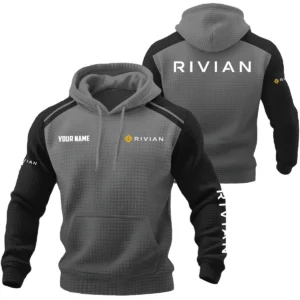 Renault Exclusive Logo Waffle Quilted Hoodie OUFAH358081901RTZ