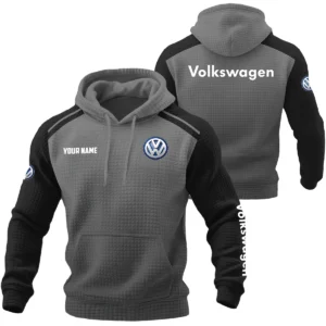 Volvo Exclusive Logo Waffle Quilted Hoodie OUFAH358081901VOZ