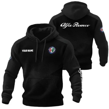 Alfa Romeo Exclusive Logo Waffle Quilted Hoodie OUFAH358081902AFZ