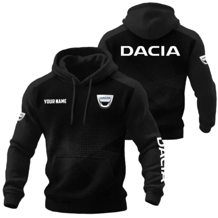 Dacia Exclusive Logo Waffle Quilted Hoodie OUFAH358081902DACZ