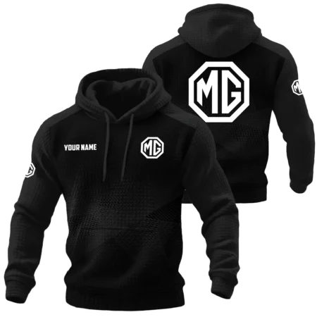 MG Cars Exclusive Logo Waffle Quilted Hoodie OUFAH358081902MGZ