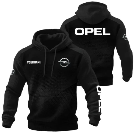 Opel Exclusive Logo Waffle Quilted Hoodie OUFAH358081902OPEZ