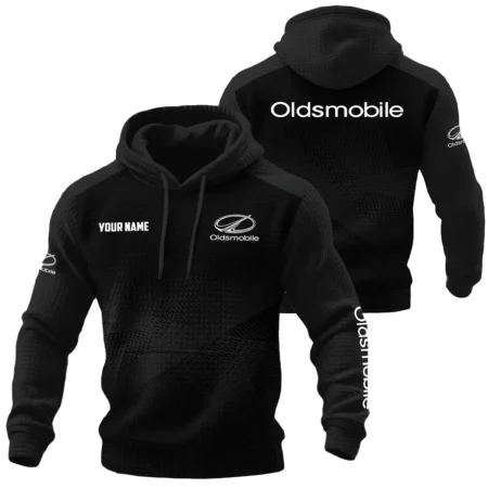 Oldsmobile Exclusive Logo Waffle Quilted Hoodie OUFAH358081902OSZ