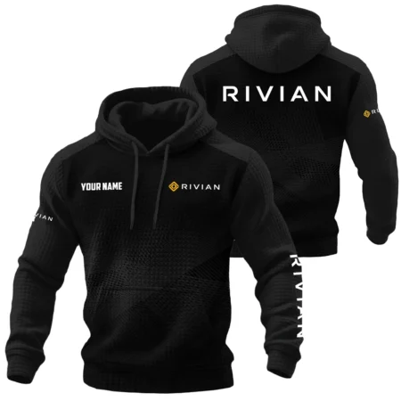 Rivian Exclusive Logo Waffle Quilted Hoodie OUFAH358081902RVZ
