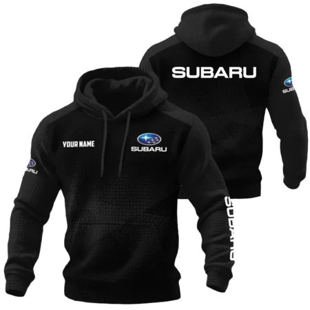Subaru Exclusive Logo Waffle Quilted Hoodie OUFAH358081902SUZ