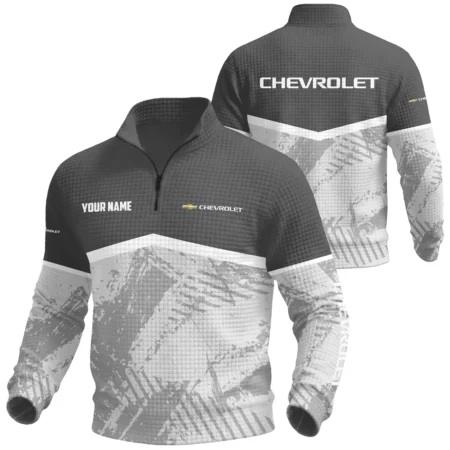 Chevrolet Exclusive Logo Waffle Quarter-zip Sweatshirt OUFAWQS3D081901CEZ