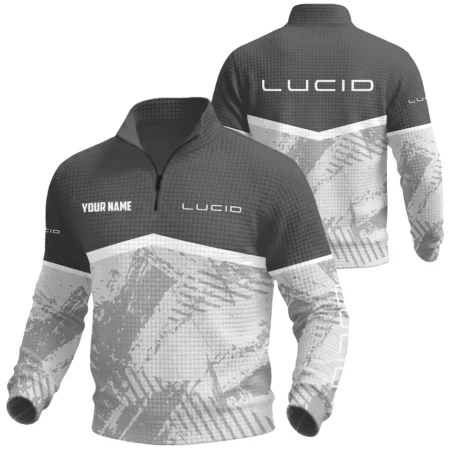 Lucid Exclusive Logo Waffle Quarter-zip Sweatshirt OUFAWQS3D081901LUCZ