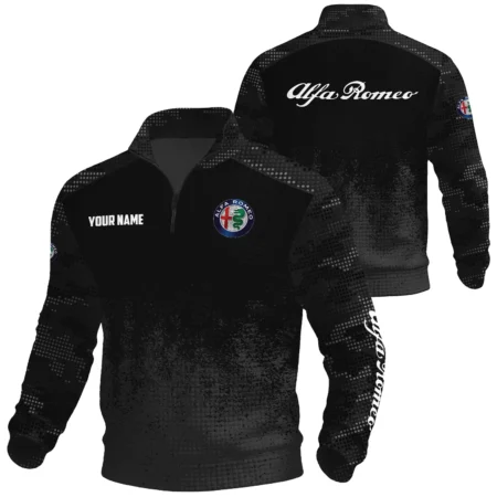 Alfa Romeo Exclusive Logo Waffle Quarter-zip Sweatshirt OUFAWQS3D081903AFZ