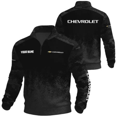 Chevrolet Exclusive Logo Waffle Quarter-zip Sweatshirt OUFAWQS3D081903CEZ