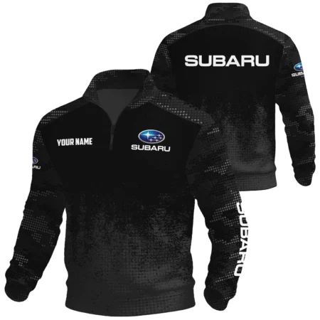 Subaru Exclusive Logo Waffle Quarter-zip Sweatshirt OUFAWQS3D081903SUZ
