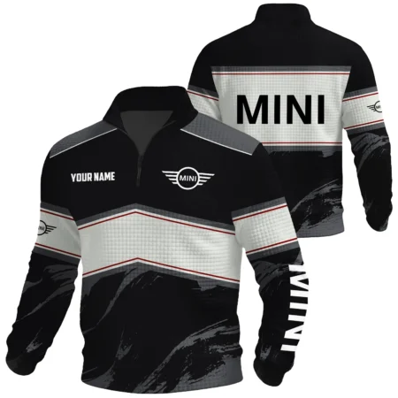 Mini Exclusive Logo Waffle Quarter-zip Sweatshirt OUFAWQS3D081904MINZ