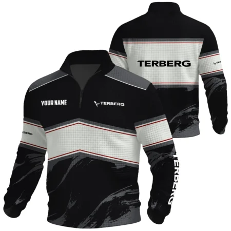 Terberg Exclusive Logo Waffle Quarter-zip Sweatshirt OUFAWQS3D081904TBZ
