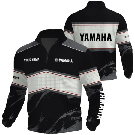 Yamaha Exclusive Logo Waffle Quarter-zip Sweatshirt OUFAWQS3D081904YHZ
