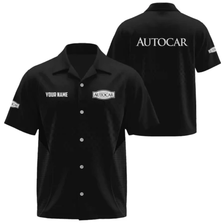 Autocar Exclusive Logo Short Sleeve Camp Collar Shirts OUFAHW26081901AOZ