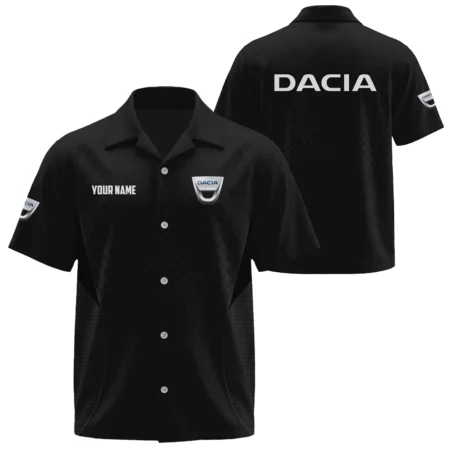 Dacia Exclusive Logo Short Sleeve Camp Collar Shirts OUFAHW26081901DACZ