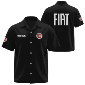 Ferrari Exclusive Logo Short Sleeve Camp Collar Shirts OUFAHW26081901FIZ