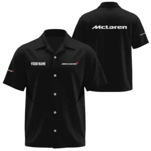 Mercedes-Benz Exclusive Logo Short Sleeve Camp Collar Shirts OUFAHW26081901MBZ