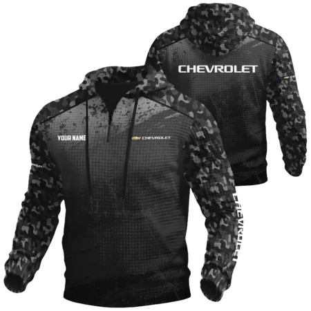 Chevrolet Exclusive Logo Waffle Quarter-zip Hoodie OUFAWQS3D081907CEZ