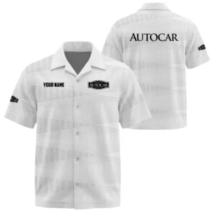 Audi Exclusive Logo Short Sleeve Camp Collar Shirts OUFAHW26081902AUZ