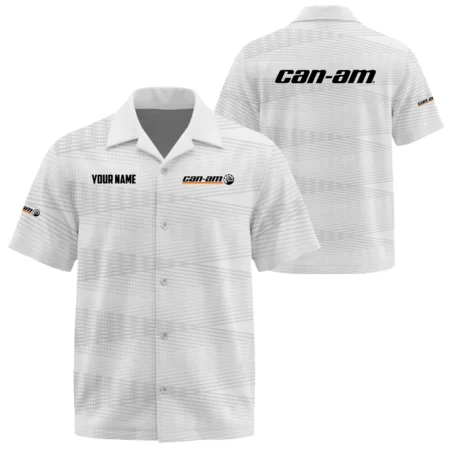 Can-Am Exclusive Logo Short Sleeve Camp Collar Shirts OUFAHW26081902CMZ