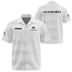 Chrysler Exclusive Logo Short Sleeve Camp Collar Shirts OUFAHW26081902CSZ