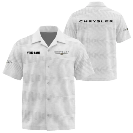 Chrysler Exclusive Logo Short Sleeve Camp Collar Shirts OUFAHW26081902CSZ