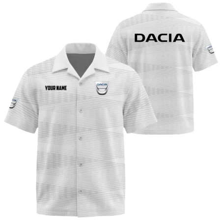 Dacia Exclusive Logo Short Sleeve Camp Collar Shirts OUFAHW26081902DACZ