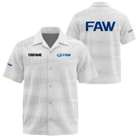 FAW Exclusive Logo Short Sleeve Camp Collar Shirts OUFAHW26081902FAZ