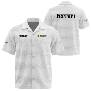 FAW Exclusive Logo Short Sleeve Camp Collar Shirts OUFAHW26081902FAZ