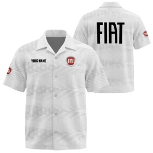 Ferrari Exclusive Logo Short Sleeve Camp Collar Shirts OUFAHW26081902FIZ