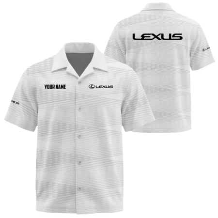 Lexus Exclusive Logo Short Sleeve Camp Collar Shirts OUFAHW26081902LXZ