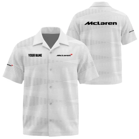 McLaren Exclusive Logo Short Sleeve Camp Collar Shirts OUFAHW26081902McLZ