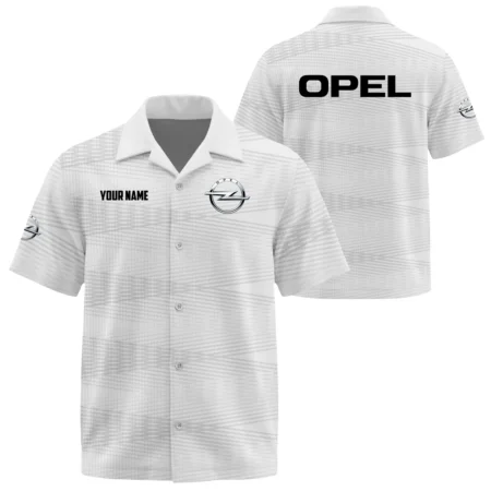 Opel Exclusive Logo Short Sleeve Camp Collar Shirts OUFAHW26081902OPEZ
