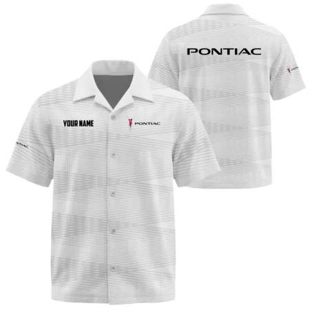 Pontiac Exclusive Logo Short Sleeve Camp Collar Shirts OUFAHW26081902PIZ