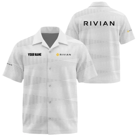 Rivian Exclusive Logo Short Sleeve Camp Collar Shirts OUFAHW26081902RVZ