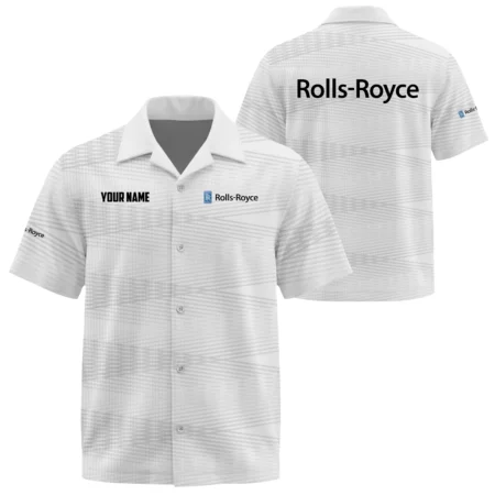 Rolls-Royce Exclusive Logo Short Sleeve Camp Collar Shirts OUFAHW26081902RYZ