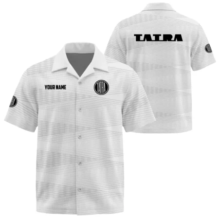 Tatra Exclusive Logo Short Sleeve Camp Collar Shirts OUFAHW26081902TTZ