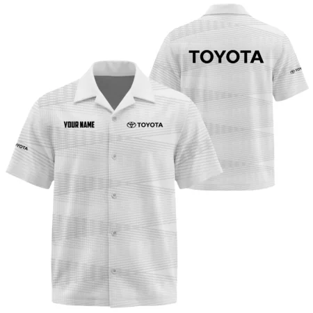Toyota Exclusive Logo Short Sleeve Camp Collar Shirts OUFAHW26081902TYZ
